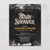 Uitnodiging tot Baby shower van Halloween (Voorkant)