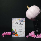 Uitnodiging tot Baby shower van Halloween