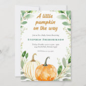 Uitnodiging tot Baby shower van Halloween (Voorkant)