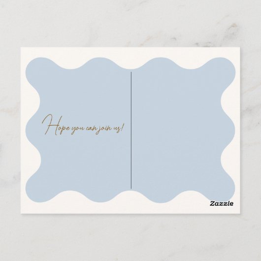 Uitnodiging tot Baby shower van kleine Beren (Achterkant)