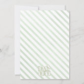 Uitnodiging tot Baby shower van kleine Beren (Achterkant)