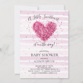 Uitnodiging tot Baby shower van kleine schatjes (Voorkant)