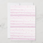 Uitnodiging tot Baby shower van kleine schatjes (Achterkant)