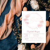 Uitnodiging tot Baby shower van Macarons