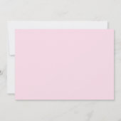 Uitnodiging tot Baby shower van Monkey Girls (Achterkant)