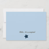 Uitnodiging tot Baby shower van Monkey Rocker (Achterkant)