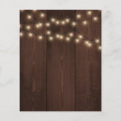 Uitnodiging tot baby shower van pompoenen (Achterkant)