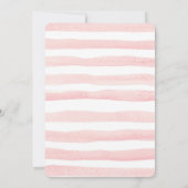 Uitnodiging tot Baby shower van tropische ananasse (Achterkant)