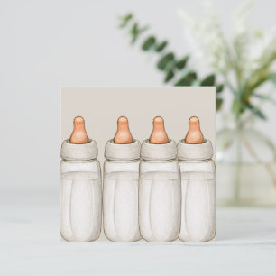 Uitnodiging tot Baby shower van vaartuigen - Baby