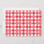 Uitnodiging tot Baby shower van waterverf Barnyard (Achterkant)