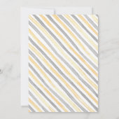 Uitnodiging tot Baby shower voor de bouw (Achterkant)