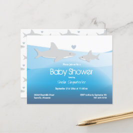 Uitnodiging tot Baby shower voor de visserij op ha