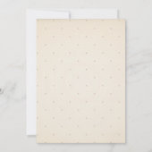 Uitnodiging tot Baby shower voor paasmakerij Baby  (Achterkant)