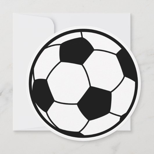 Uitnodiging tot Baby shower voor voetbalmeisjes (Achterkant)