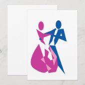 Uitnodiging tot bal (Voorkant / Achterkant)