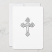 Uitnodiging tot beaptisme Silver Cross (Voorkant)
