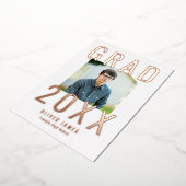 Uitnodiging tot bekendmaking Afstuderen voor Folie (Gedraaid)