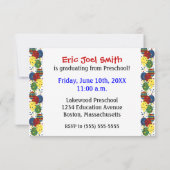 Uitnodiging tot bekendmaking van Afstuderen op voo (Achterkant)