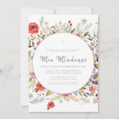 Uitnodiging tot bekendmaking van baby Baptism (Voorkant)