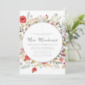 Uitnodiging tot bekendmaking van baby Baptism (Staand voorkant)