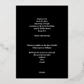 uitnodiging tot bekendmaking van de folie (Achterkant)