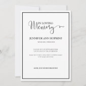 Uitnodiging tot bekendmaking van de Klassieke Memo (Voorkant)