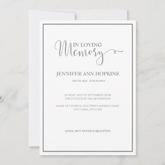 Uitnodiging tot bekendmaking van de Klassieke Memo (Voorkant)