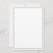 Uitnodiging tot bekendmaking van de Klassieke Memo (Achterkant)