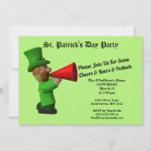 Uitnodiging tot bekendmaking van de Sint Patrick's (Voorkant)
