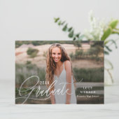 Uitnodiging tot bekendmaking van finely Penned Afs (Staand voorkant)