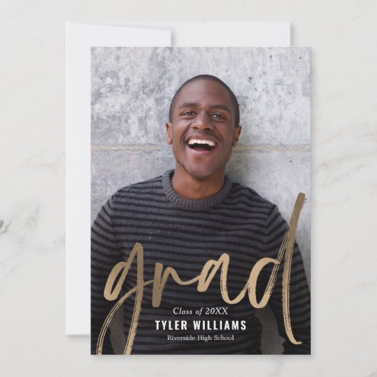 Uitnodiging tot bekendmaking van het Afstuderen Sh (Voorkant)