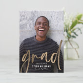 Uitnodiging tot bekendmaking van het Afstuderen Sh (Staand voorkant)