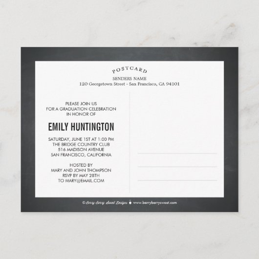 Uitnodiging tot bekendmaking van toekomstige Afstu (Achterkant)