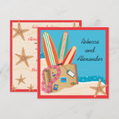 Uitnodiging tot bestemming na huwelijk (Voorkant / Achterkant)