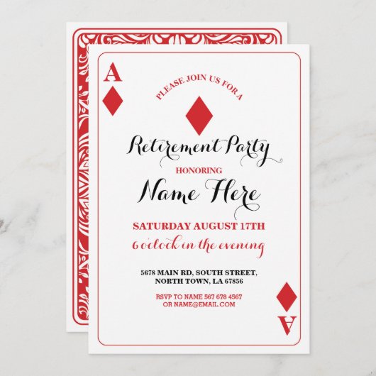 Uitnodiging tot betaling van een speciale afspeelk (Voorkant / Achterkant)