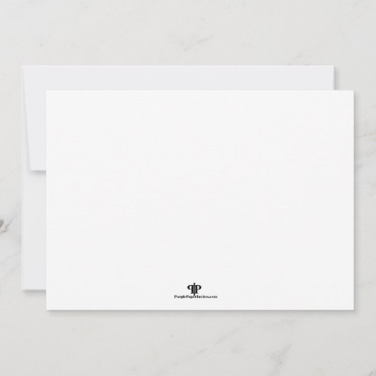 Uitnodiging tot bevestiging Keltische kruis voor j (Achterkant)