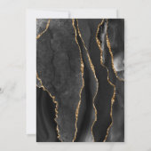 Uitnodiging tot bevestiging van Black Agate Gold (Achterkant)