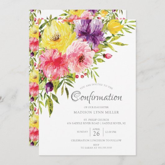 Uitnodiging tot bevestiging van de veeartsenijde (Voorkant / Achterkant)