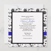 Uitnodiging tot blauwe bosjes (Achterkant)