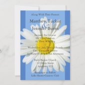 Uitnodiging tot blauwe en witte feestdag (Voorkant)