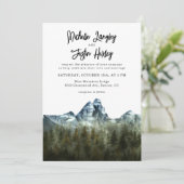 Uitnodiging tot blauwe gordijn (Staand voorkant)