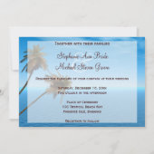 Uitnodiging tot blauwe Oceaan (Achterkant)