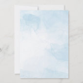 Uitnodiging tot  blauwe Rozen (Achterkant)