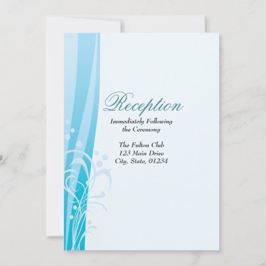 Uitnodiging tot blauwe weduwen (verticaal) (Achterkant)