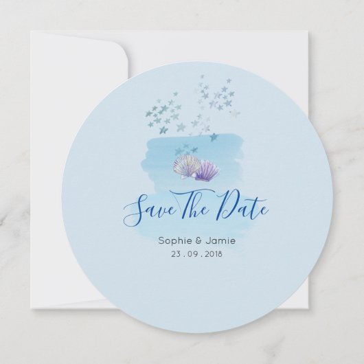 Uitnodiging tot blauwe wijting (Achterkant)