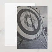 Uitnodiging tot boogschieten (Voorkant / Achterkant)