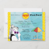 Uitnodiging tot brandstichting en pool (Voorkant)