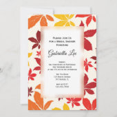 Uitnodiging tot Bridal-schoeisel met flarfkleppen (Voorkant)