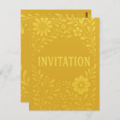 UITNODIGING TOT BRIEFKAART (Voorkant / Achterkant)