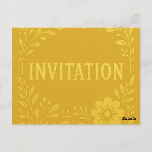 UITNODIGING TOT BRIEFKAART (Achterkant)